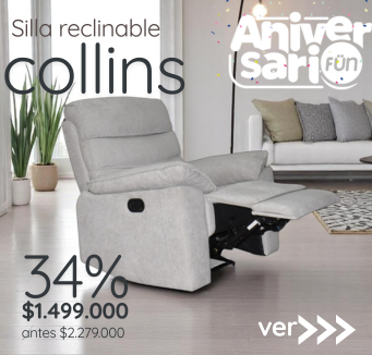 silla reclinable